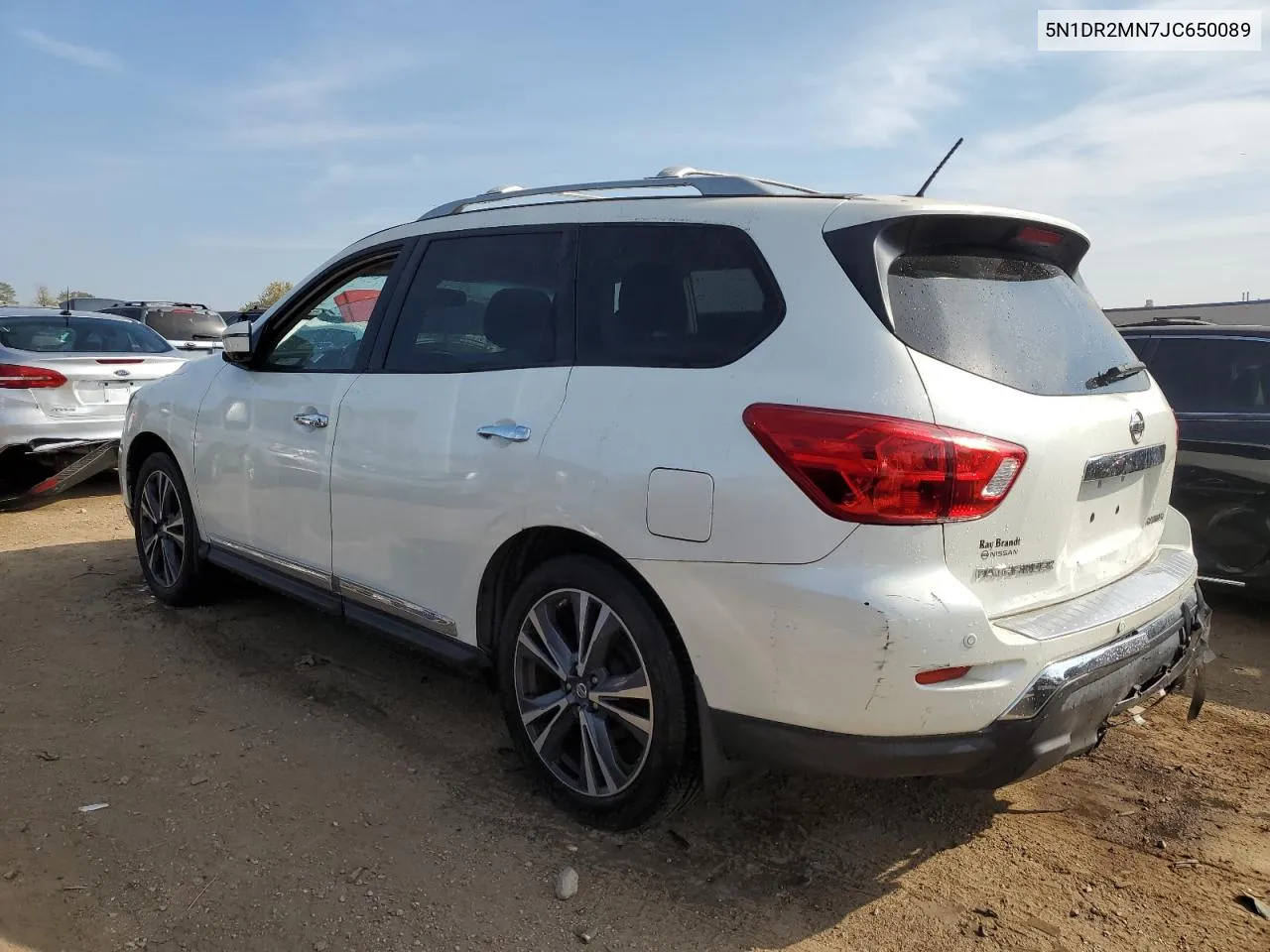 5N1DR2MN7JC650089 2018 Nissan Pathfinder S