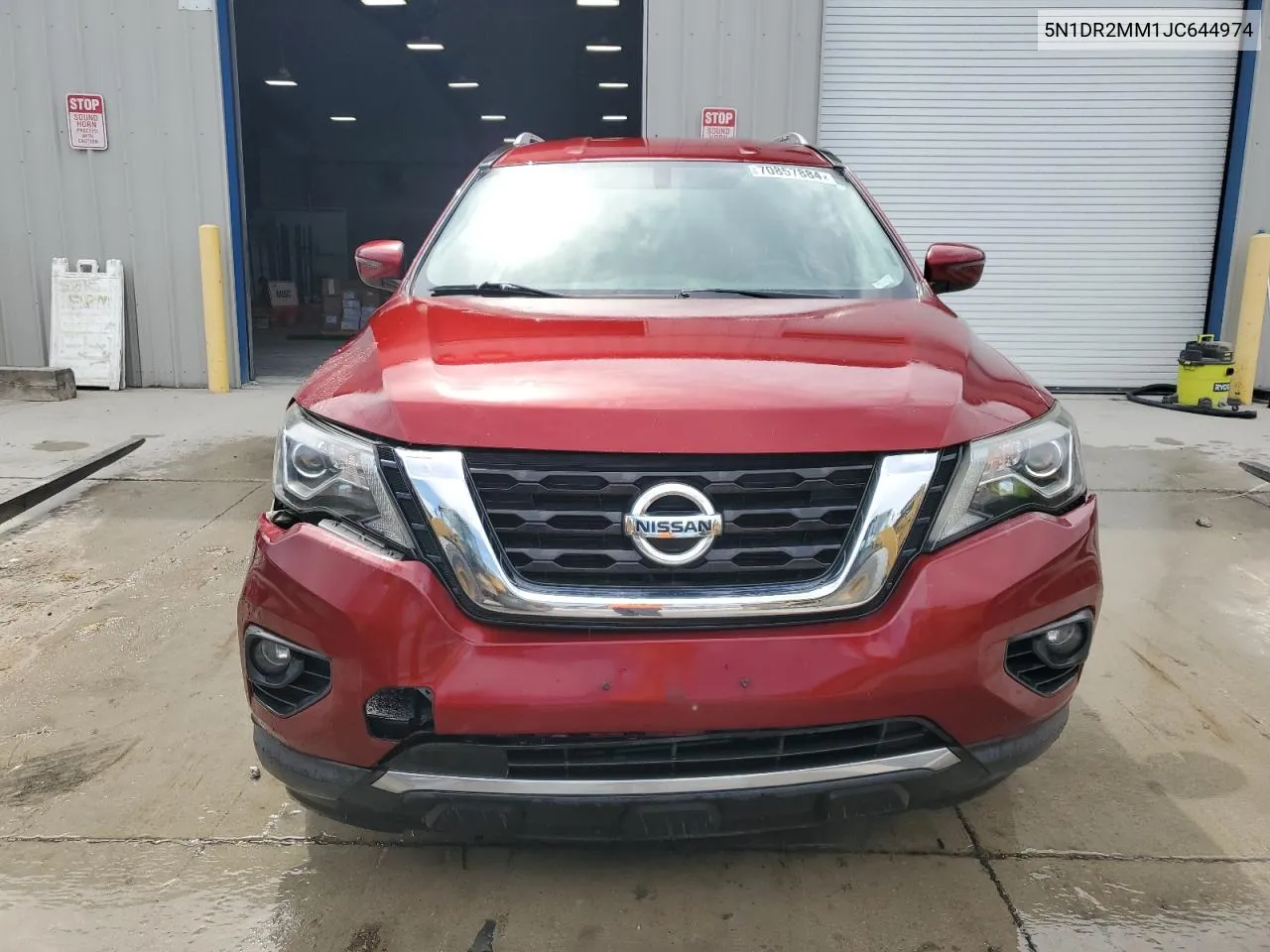 5N1DR2MM1JC644974 2018 Nissan Pathfinder S