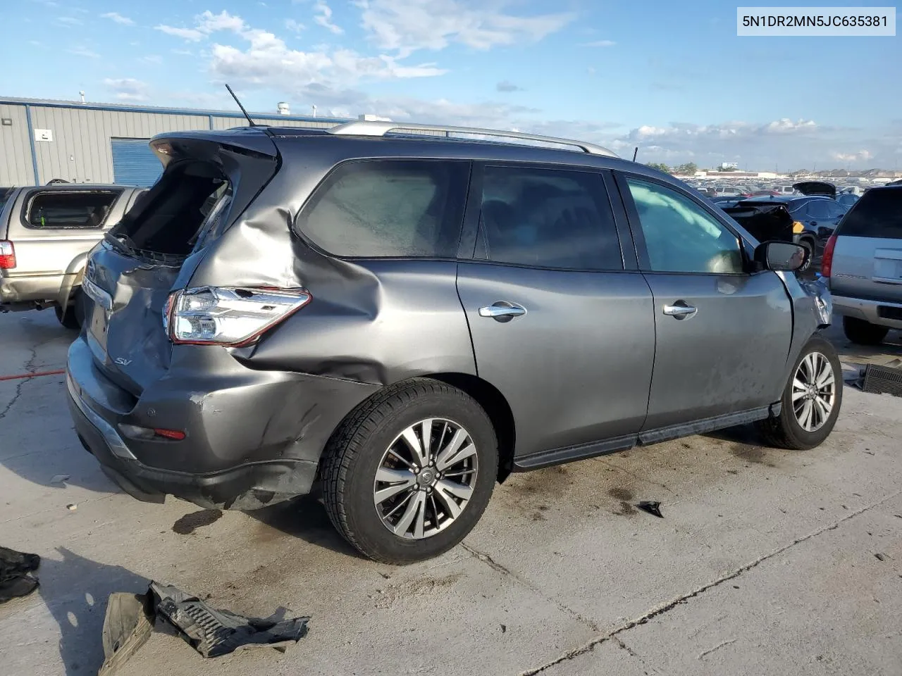 5N1DR2MN5JC635381 2018 Nissan Pathfinder S