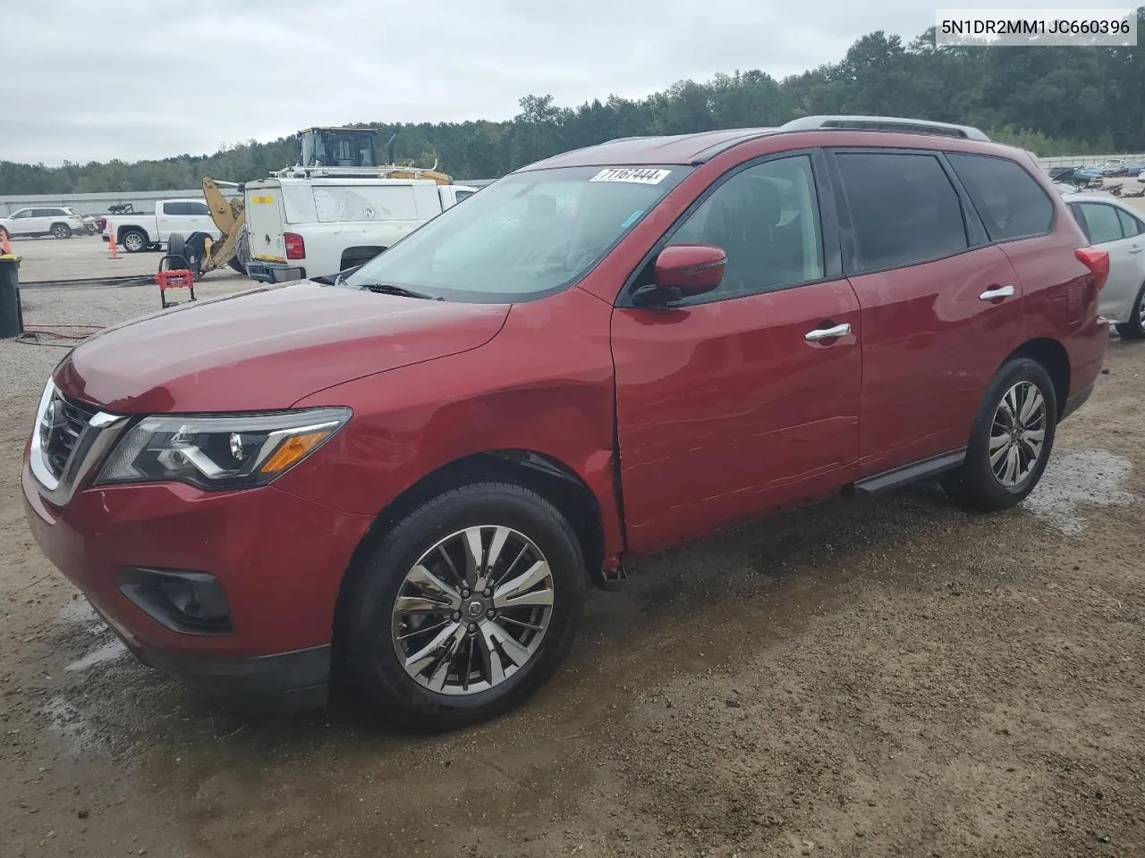 2018 Nissan Pathfinder S VIN: 5N1DR2MM1JC660396 Lot: 71167444