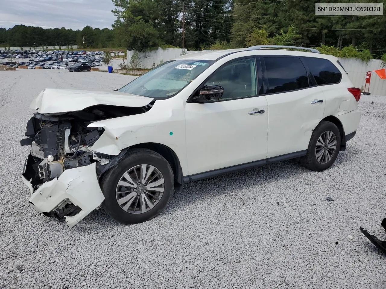 5N1DR2MN3JC620328 2018 Nissan Pathfinder S