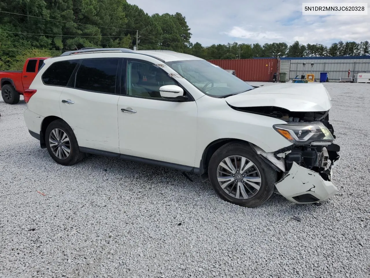 5N1DR2MN3JC620328 2018 Nissan Pathfinder S