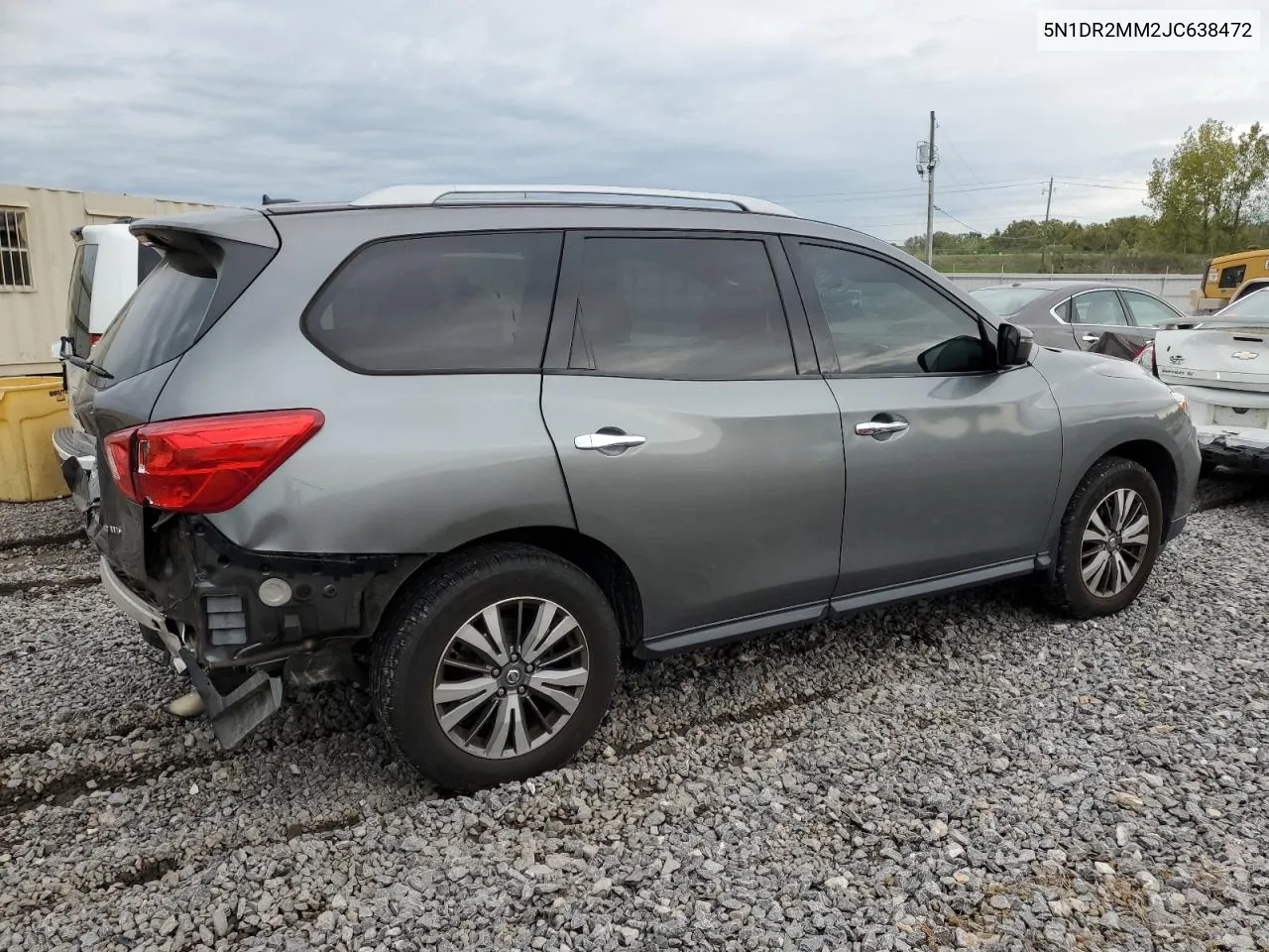 5N1DR2MM2JC638472 2018 Nissan Pathfinder S