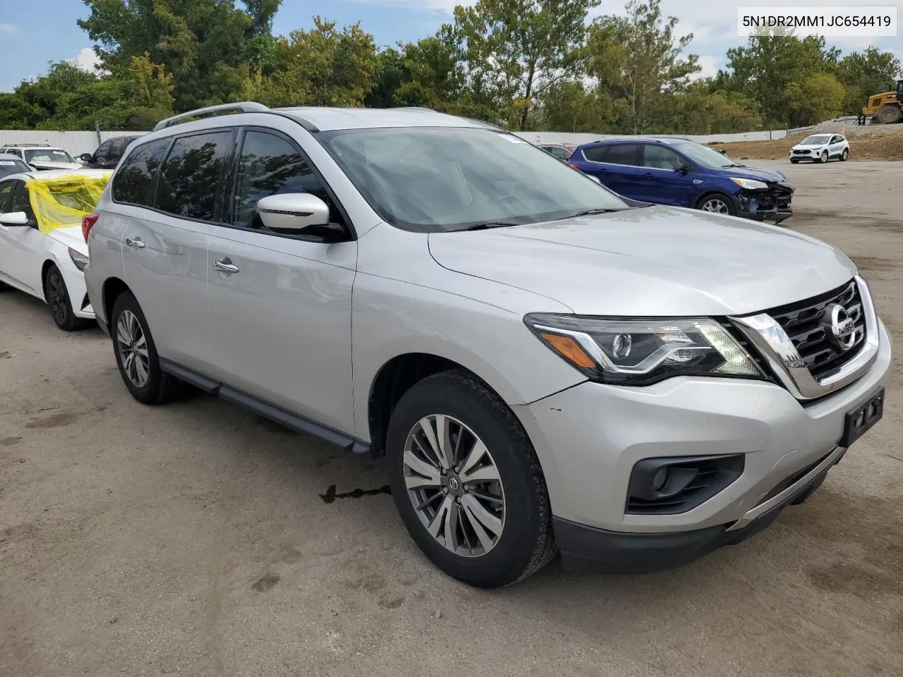 2018 Nissan Pathfinder S VIN: 5N1DR2MM1JC654419 Lot: 71445014