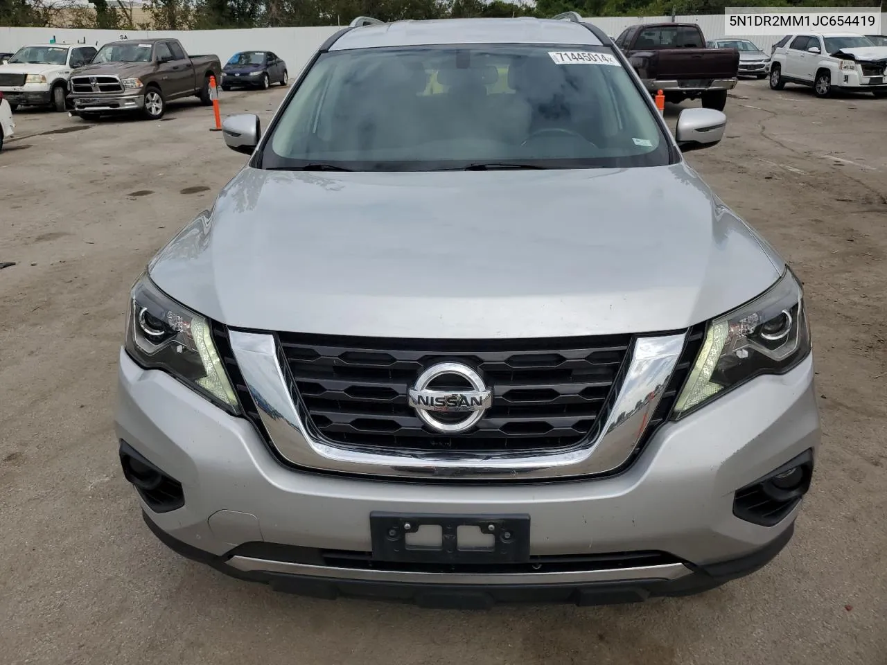 5N1DR2MM1JC654419 2018 Nissan Pathfinder S