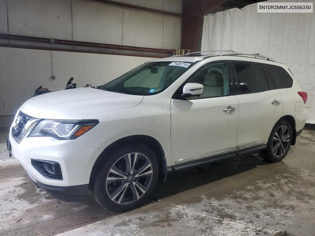 2018 Nissan Pathfinder S VIN: 5N1DR2MM1JC656350 Lot: 71493714