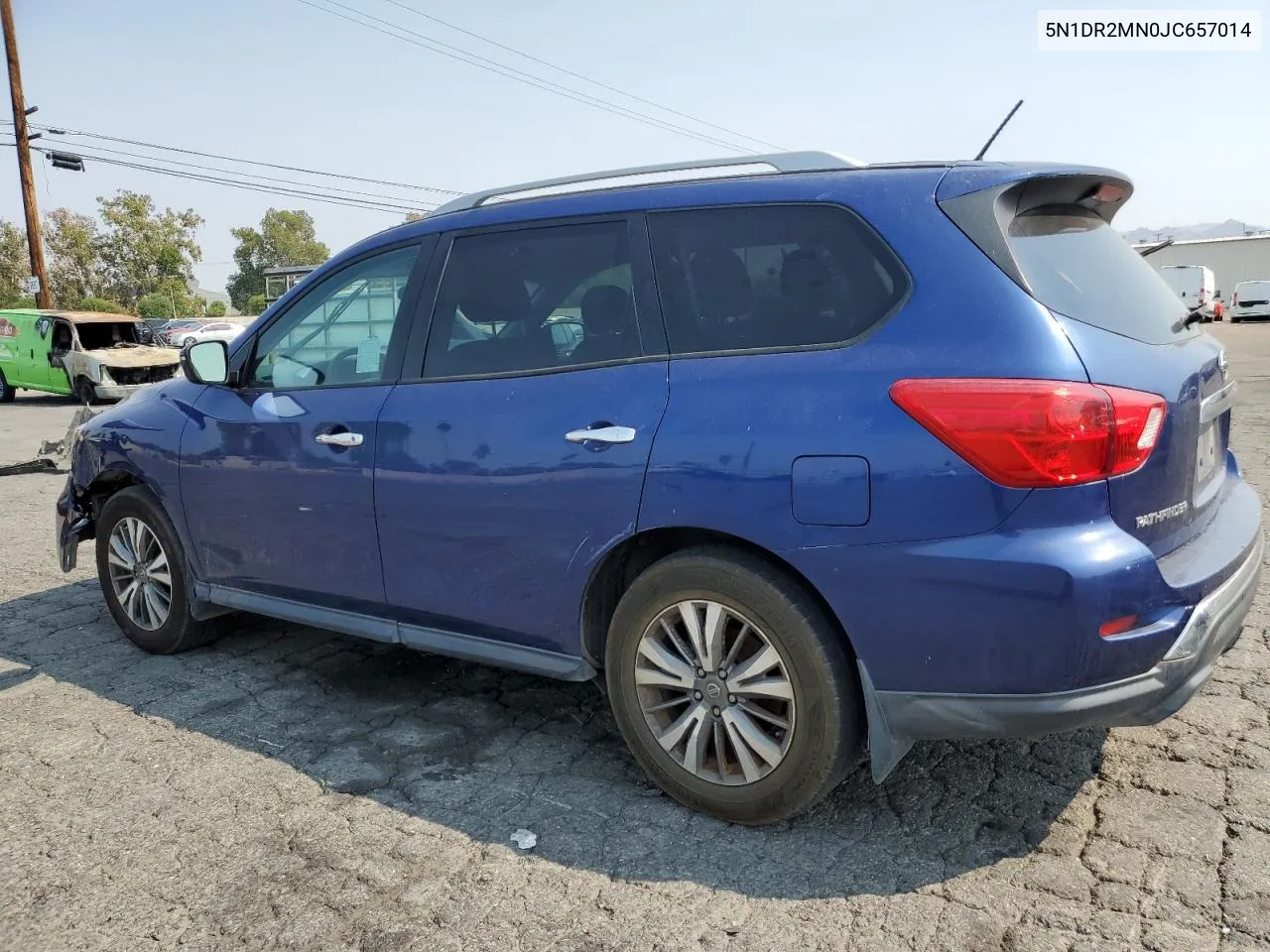 2018 Nissan Pathfinder S VIN: 5N1DR2MN0JC657014 Lot: 71504174