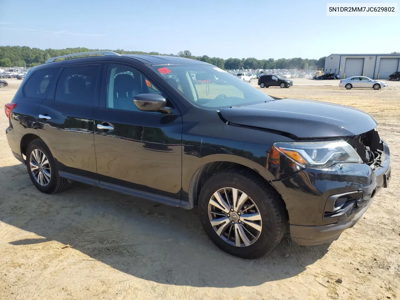 2018 Nissan Pathfinder S VIN: 5N1DR2MM7JC629802 Lot: 71525464