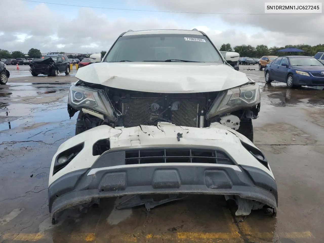 2018 Nissan Pathfinder S VIN: 5N1DR2MN1JC627245 Lot: 71963194