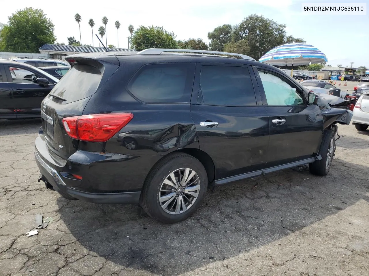 5N1DR2MN1JC636110 2018 Nissan Pathfinder S