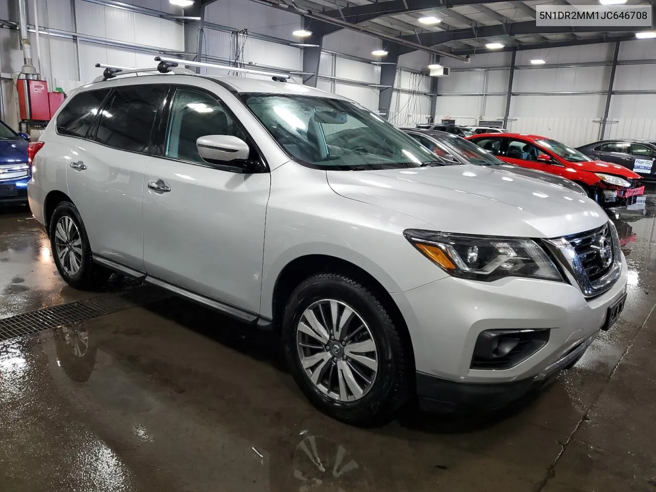 2018 Nissan Pathfinder S VIN: 5N1DR2MM1JC646708 Lot: 72624754