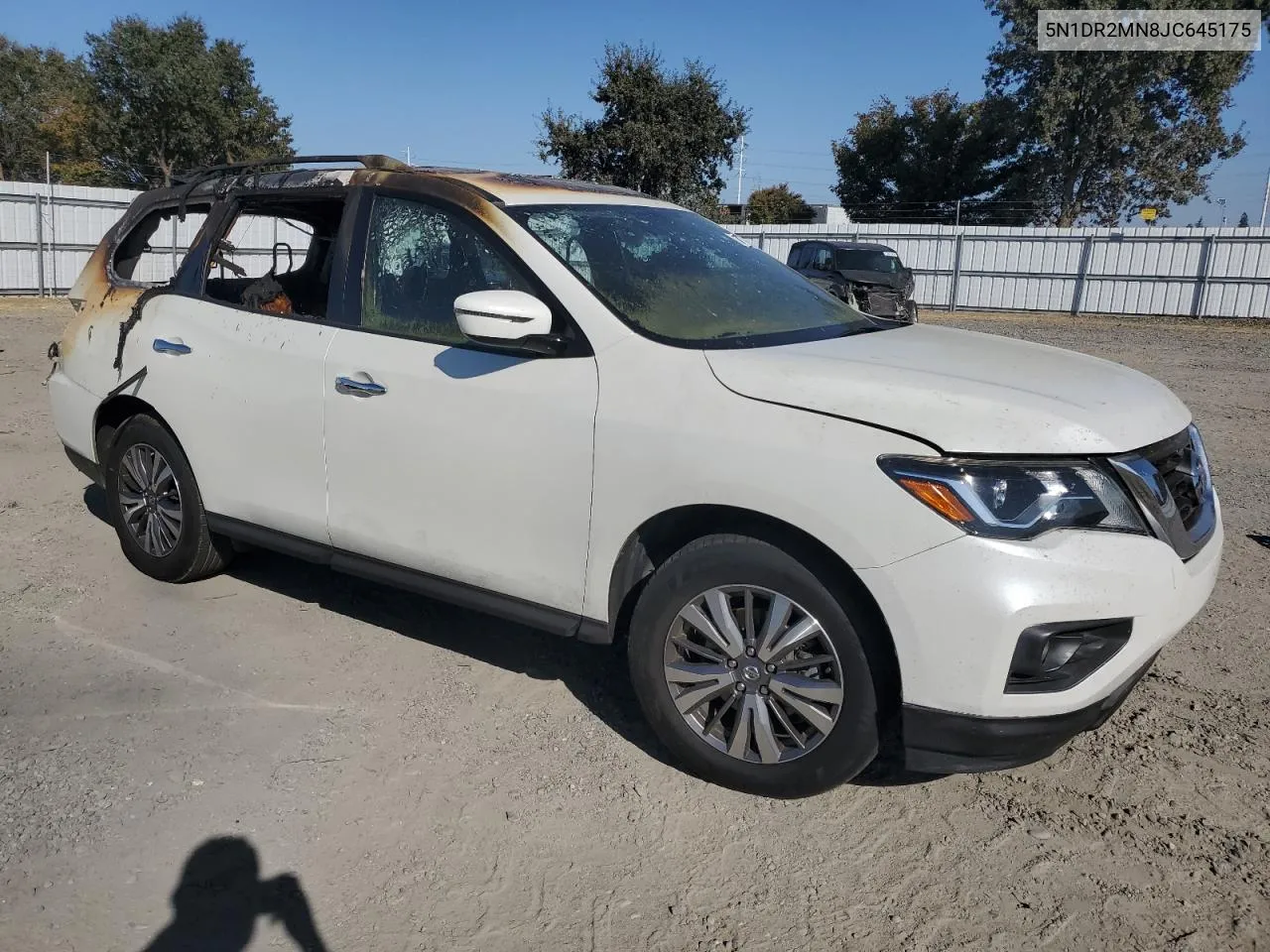 2018 Nissan Pathfinder S VIN: 5N1DR2MN8JC645175 Lot: 72851894