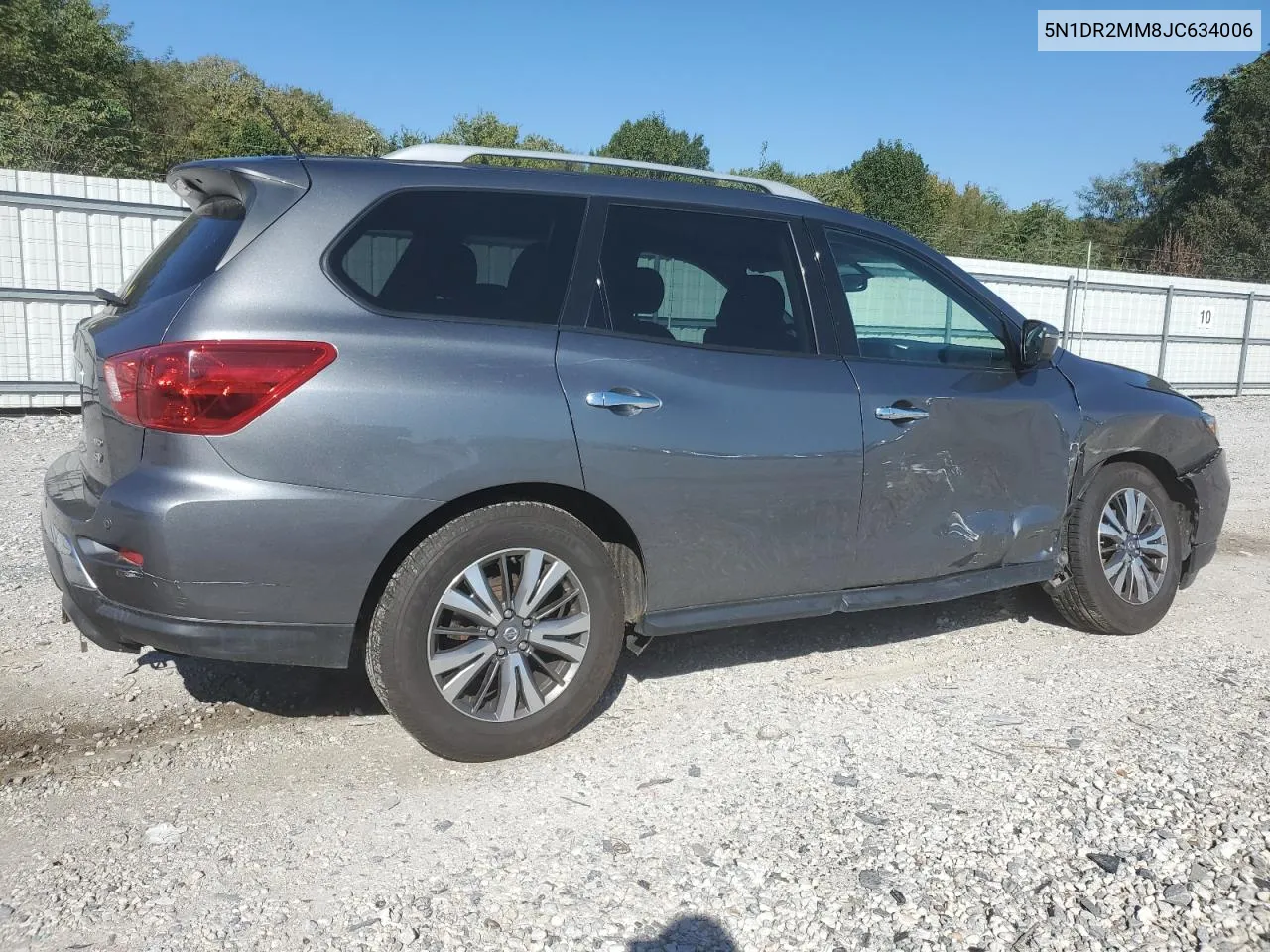 2018 Nissan Pathfinder S VIN: 5N1DR2MM8JC634006 Lot: 73197474