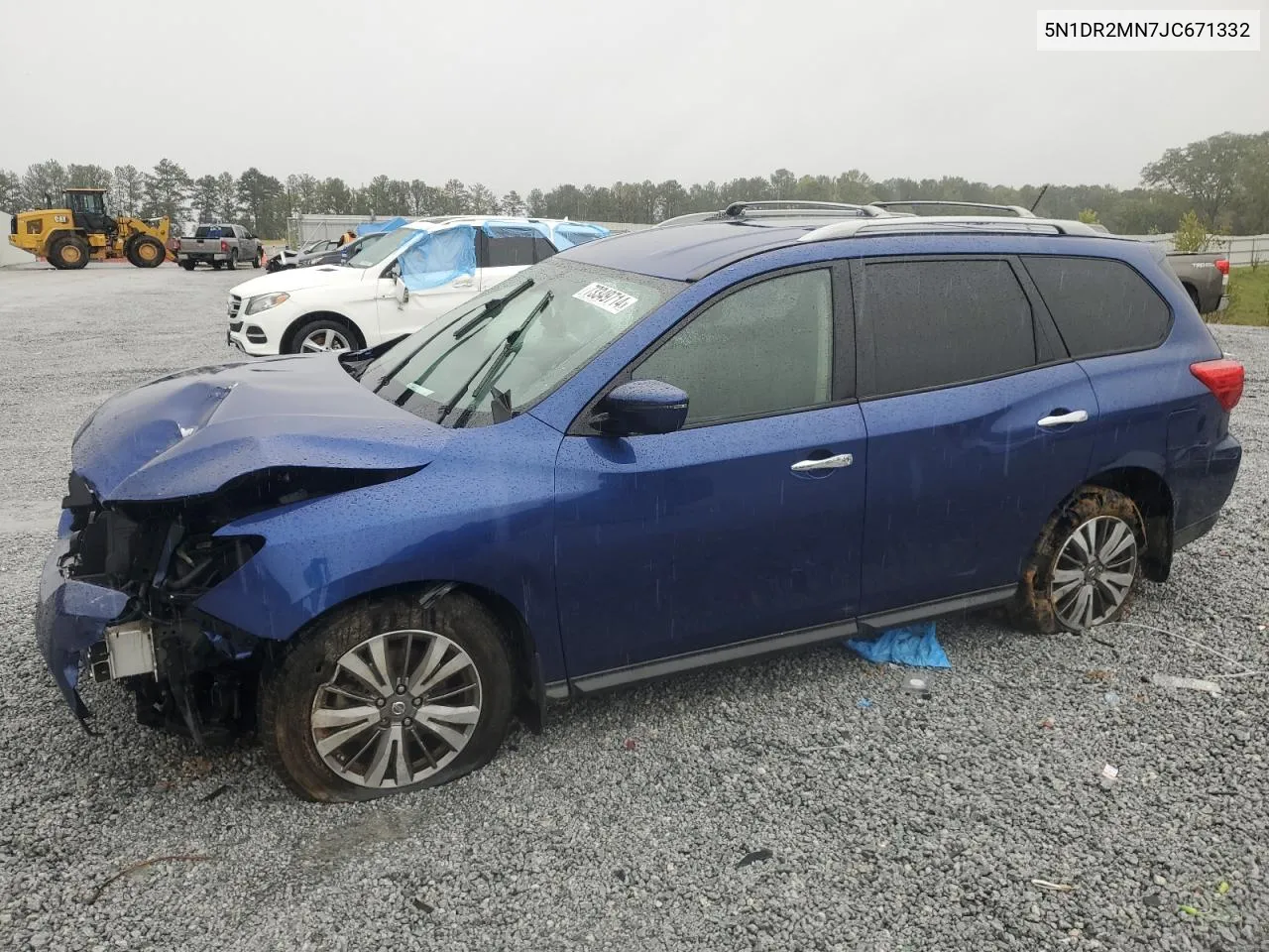 2018 Nissan Pathfinder S VIN: 5N1DR2MN7JC671332 Lot: 73349714