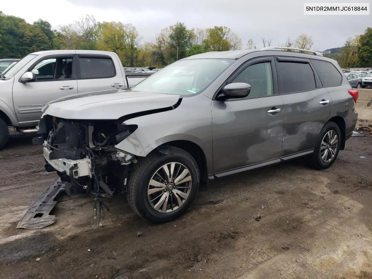 2018 Nissan Pathfinder S VIN: 5N1DR2MM1JC618844 Lot: 73515024