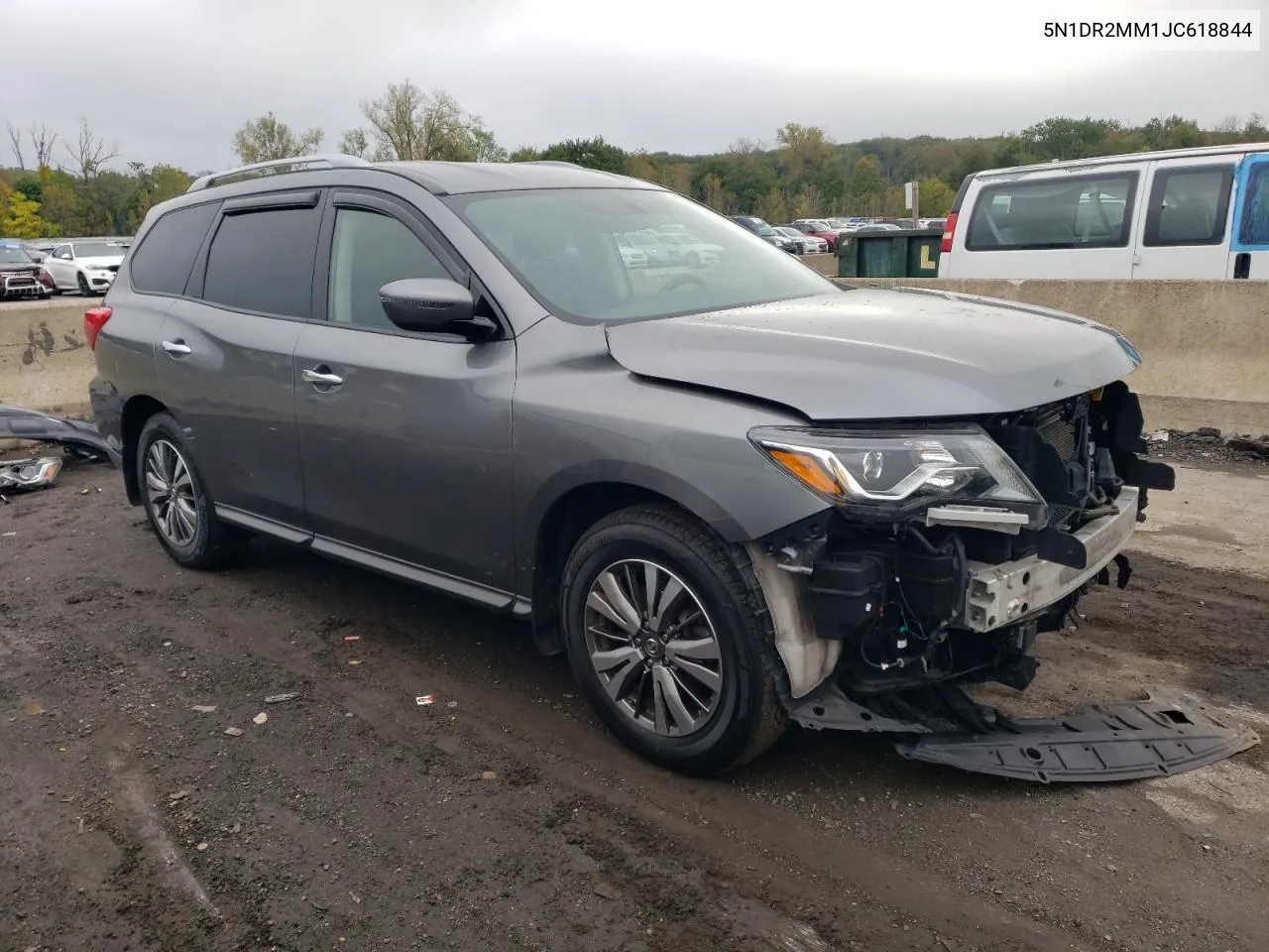 2018 Nissan Pathfinder S VIN: 5N1DR2MM1JC618844 Lot: 73515024