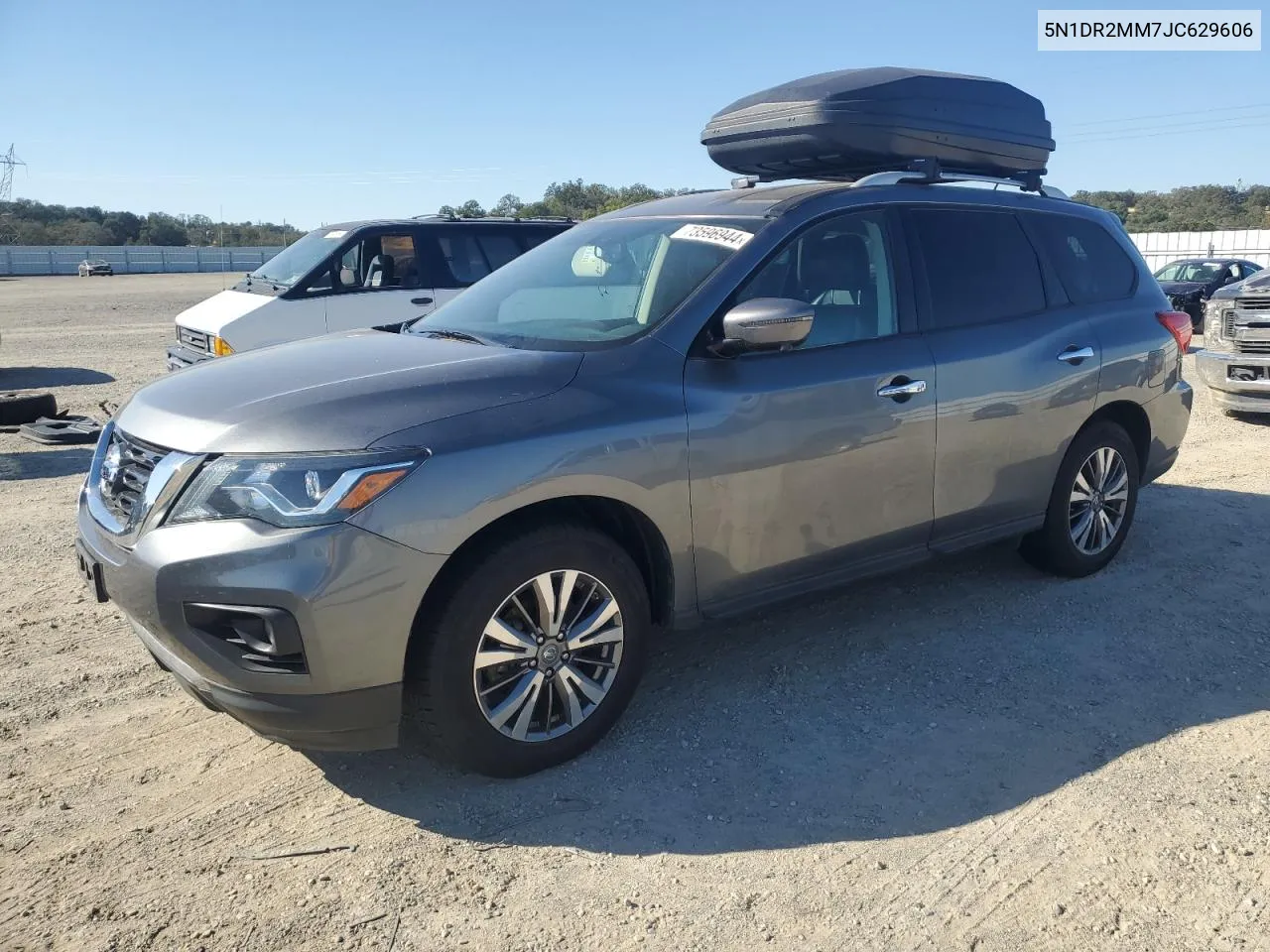 2018 Nissan Pathfinder S VIN: 5N1DR2MM7JC629606 Lot: 73596944