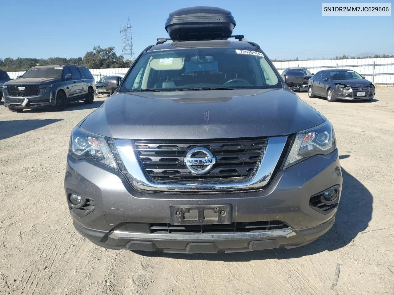 2018 Nissan Pathfinder S VIN: 5N1DR2MM7JC629606 Lot: 73596944