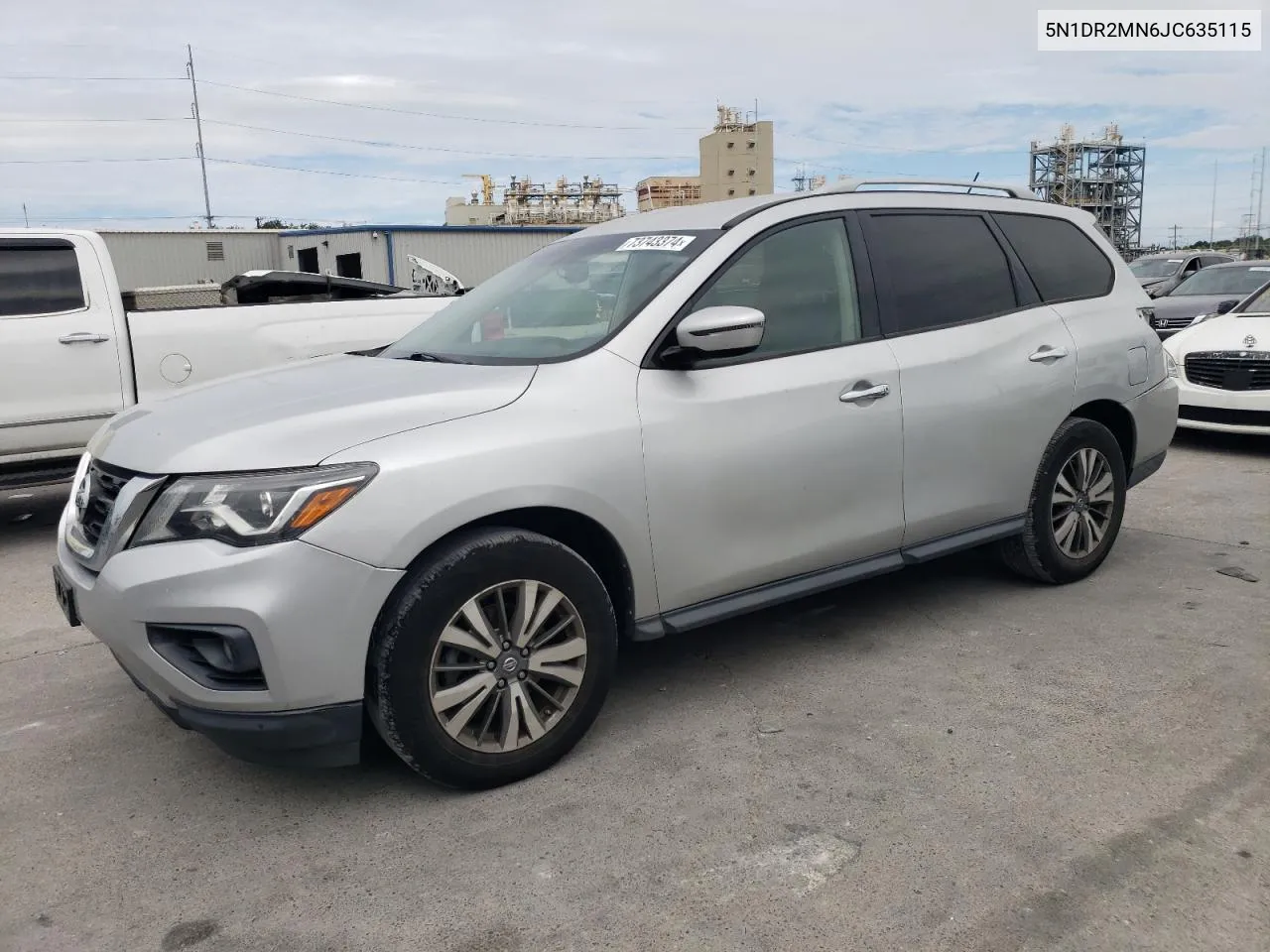 5N1DR2MN6JC635115 2018 Nissan Pathfinder S