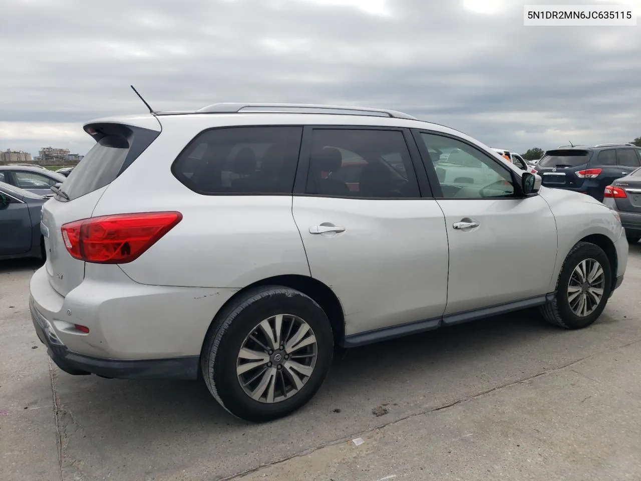 2018 Nissan Pathfinder S VIN: 5N1DR2MN6JC635115 Lot: 73743374