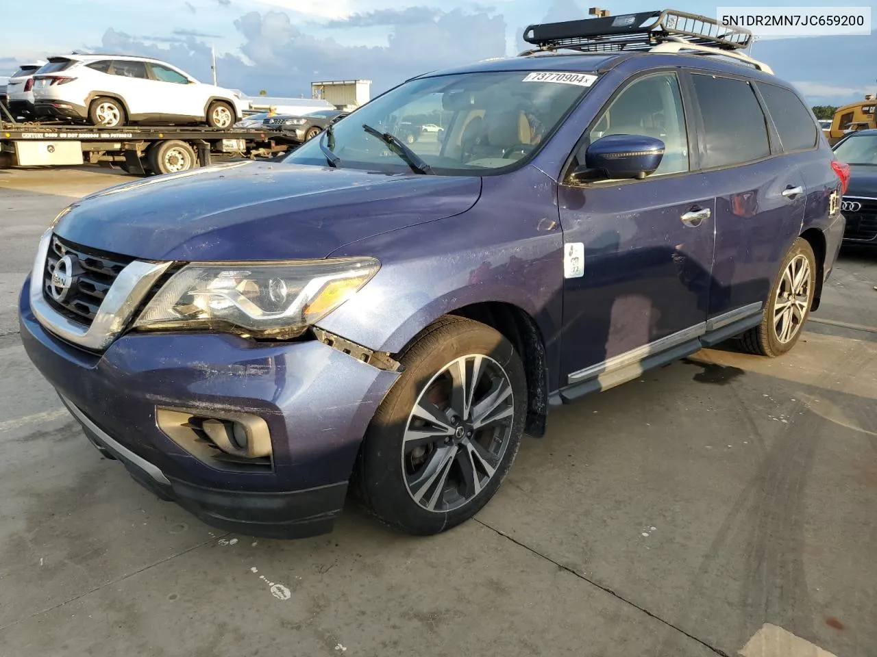 2018 Nissan Pathfinder S VIN: 5N1DR2MN7JC659200 Lot: 73770904