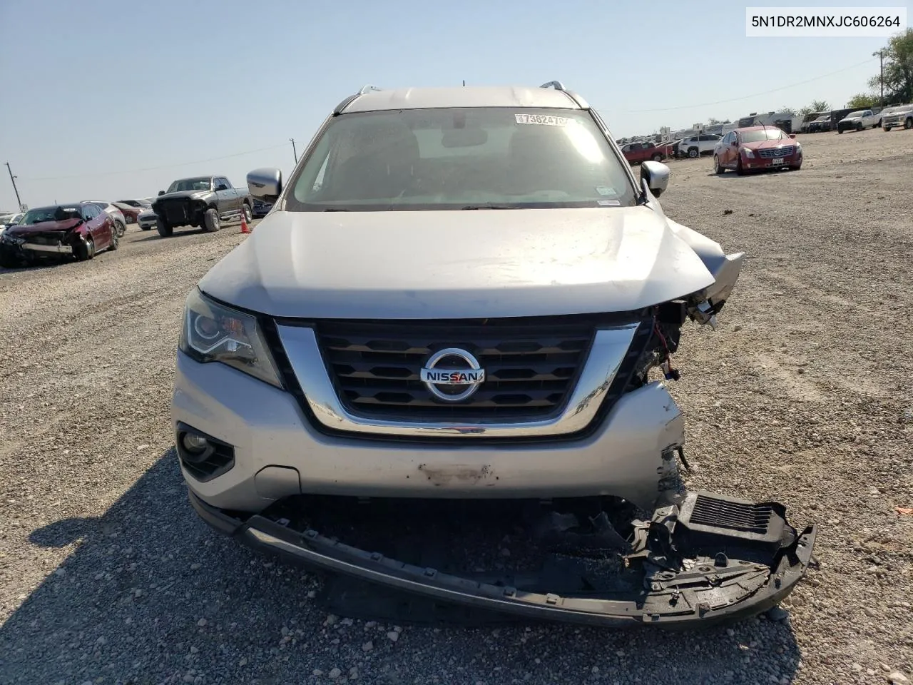 2018 Nissan Pathfinder S VIN: 5N1DR2MNXJC606264 Lot: 73824784