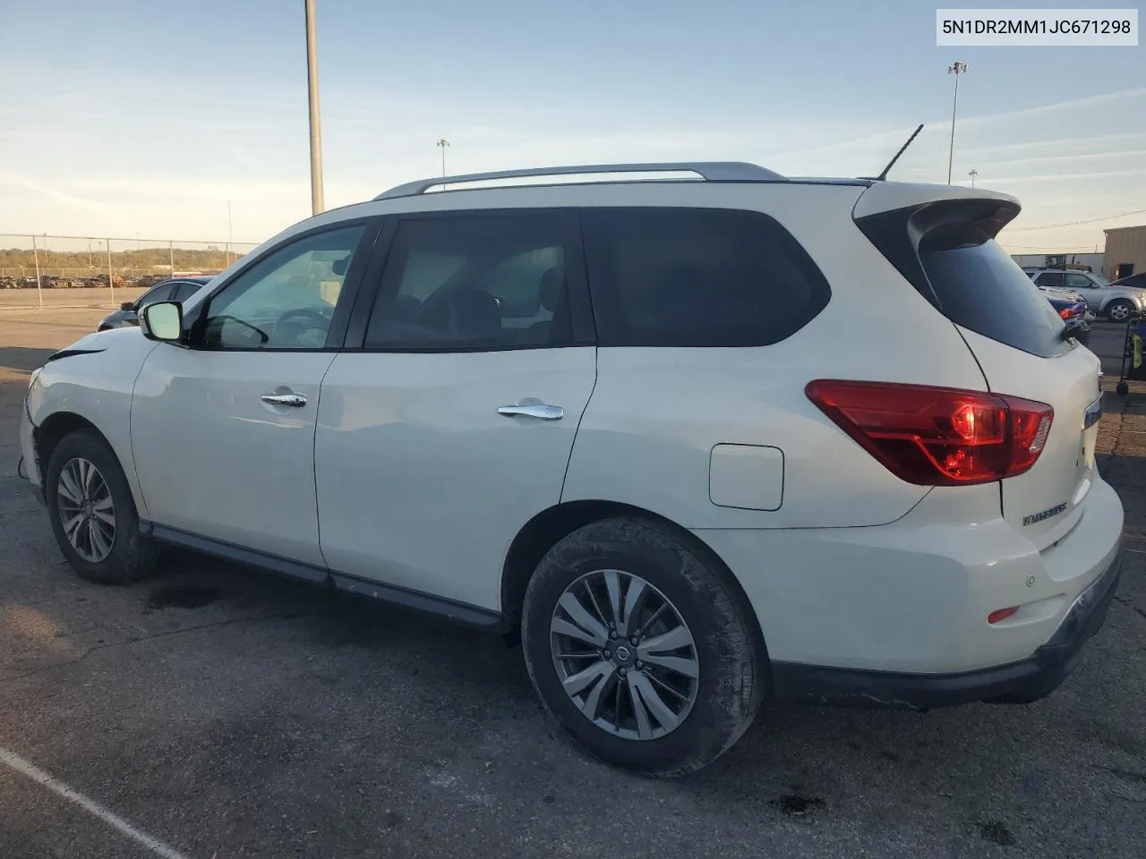 2018 Nissan Pathfinder S VIN: 5N1DR2MM1JC671298 Lot: 73887974