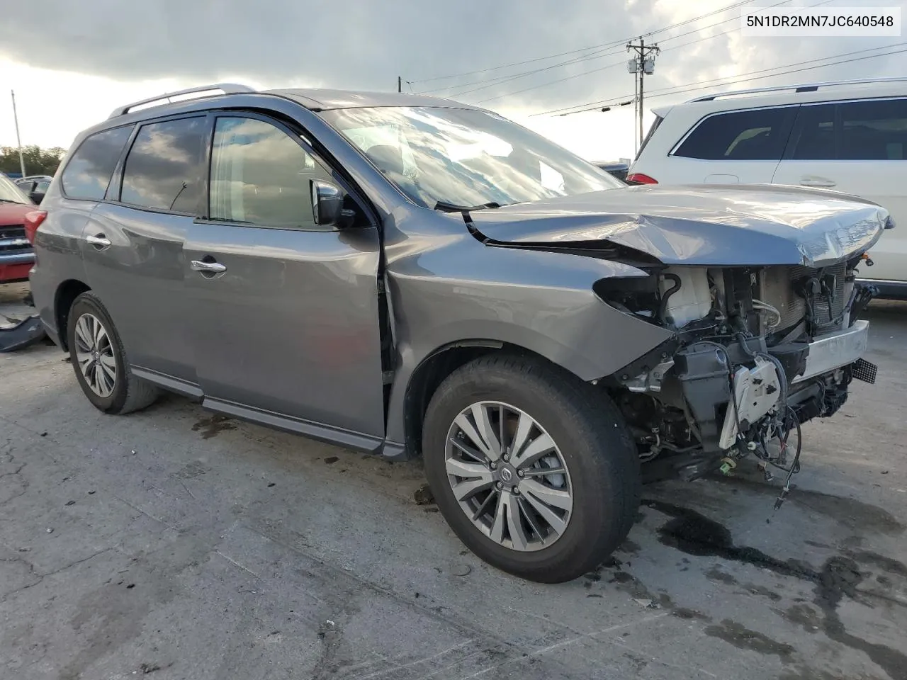 2018 Nissan Pathfinder S VIN: 5N1DR2MN7JC640548 Lot: 74040564