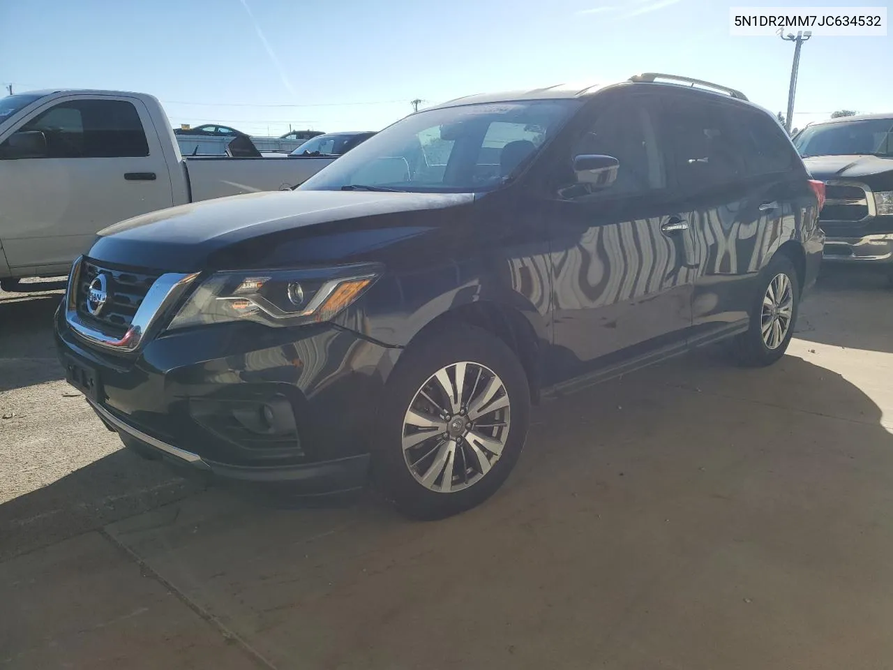 2018 Nissan Pathfinder S VIN: 5N1DR2MM7JC634532 Lot: 74052294