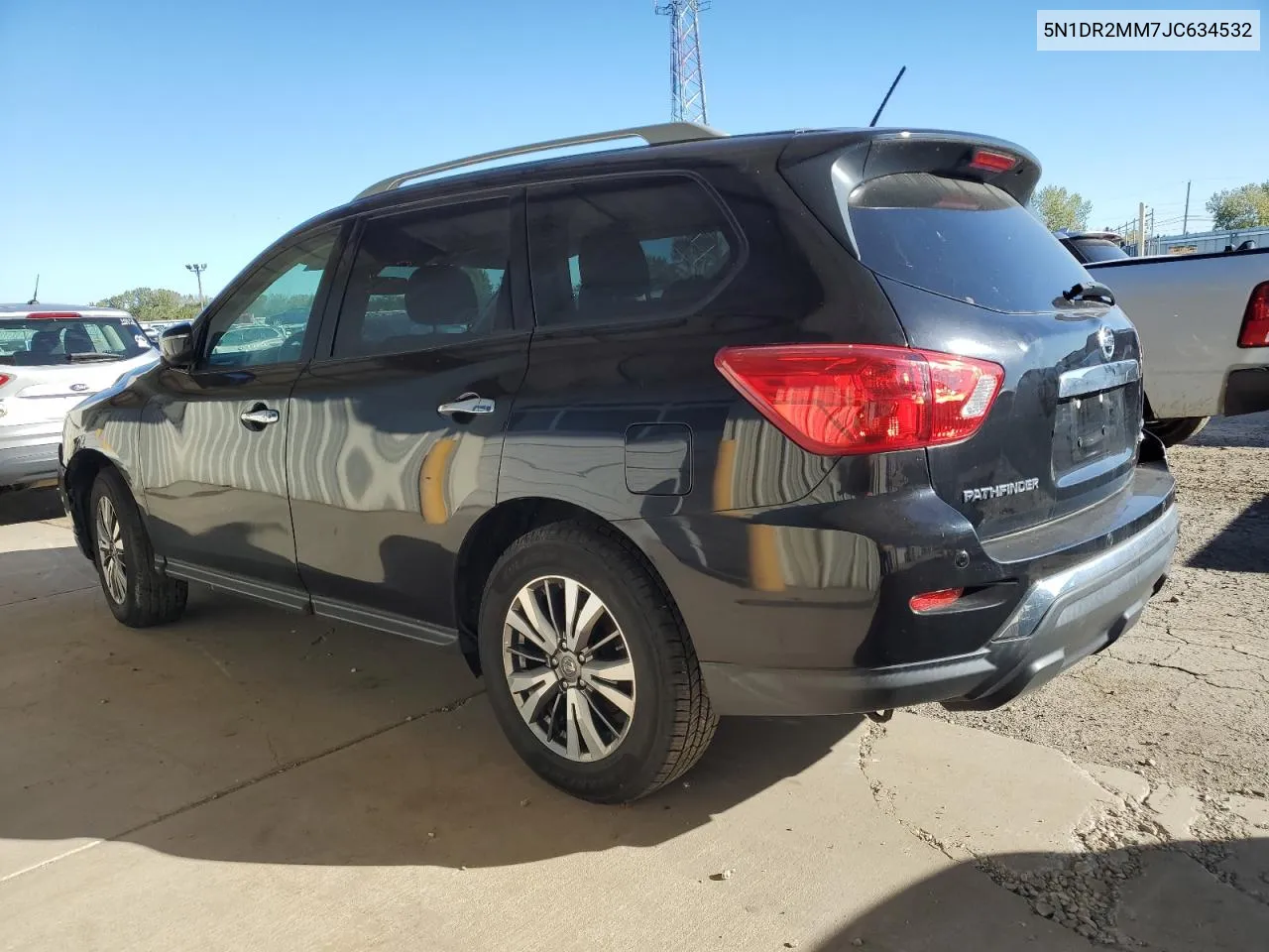 2018 Nissan Pathfinder S VIN: 5N1DR2MM7JC634532 Lot: 74052294