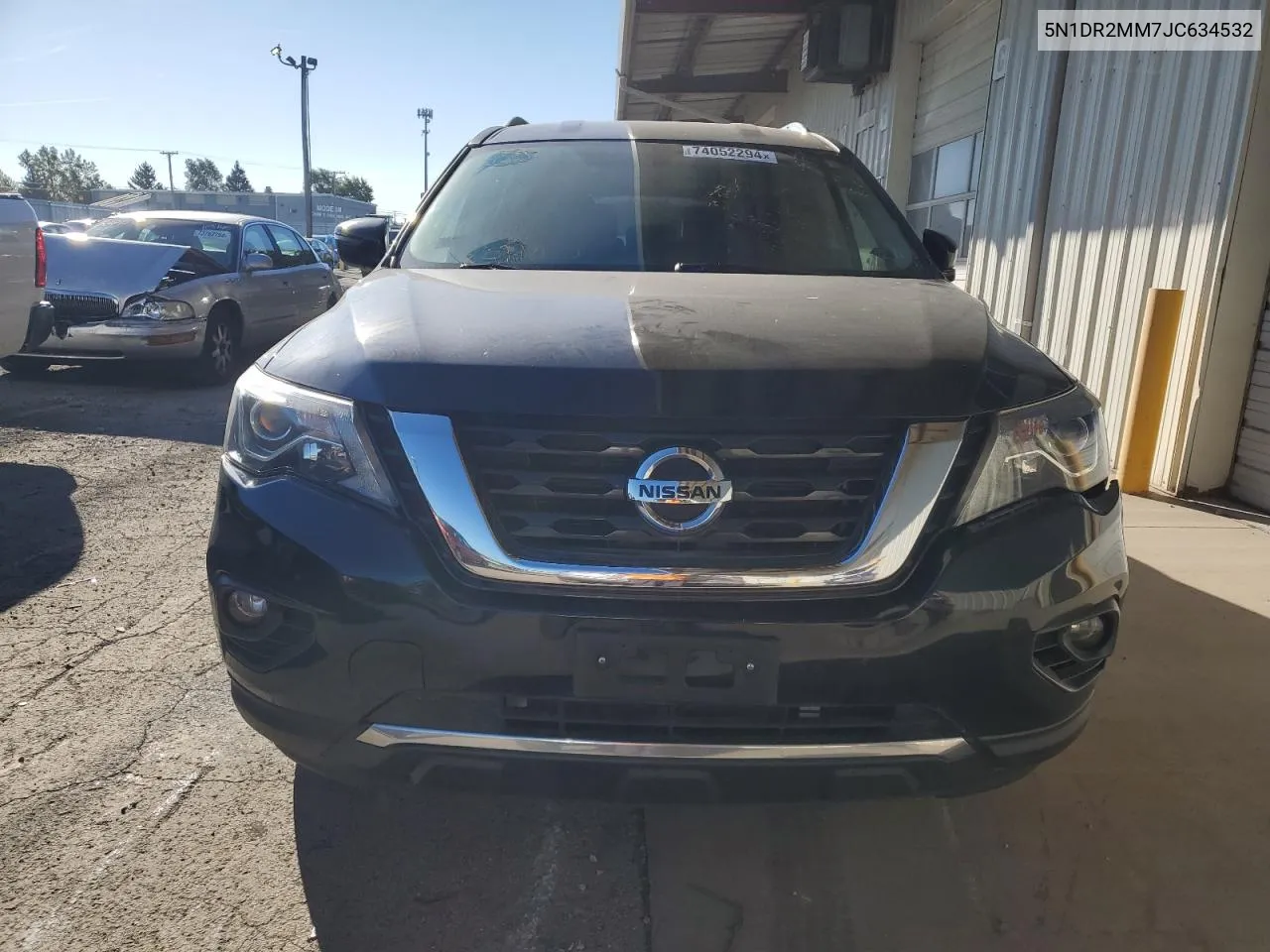 2018 Nissan Pathfinder S VIN: 5N1DR2MM7JC634532 Lot: 74052294