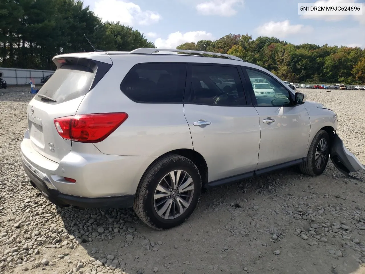 2018 Nissan Pathfinder S VIN: 5N1DR2MM9JC624696 Lot: 74236764