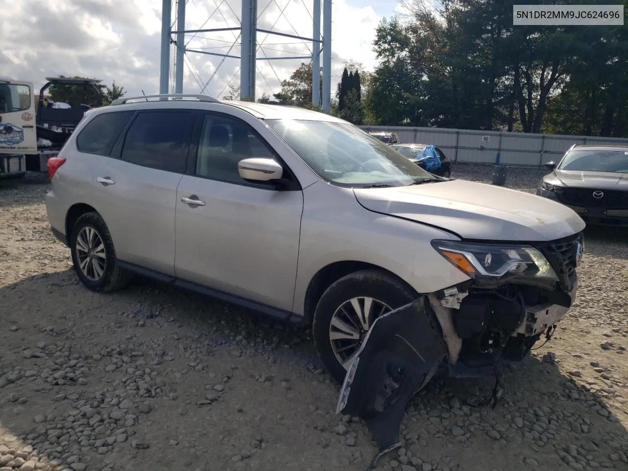 5N1DR2MM9JC624696 2018 Nissan Pathfinder S