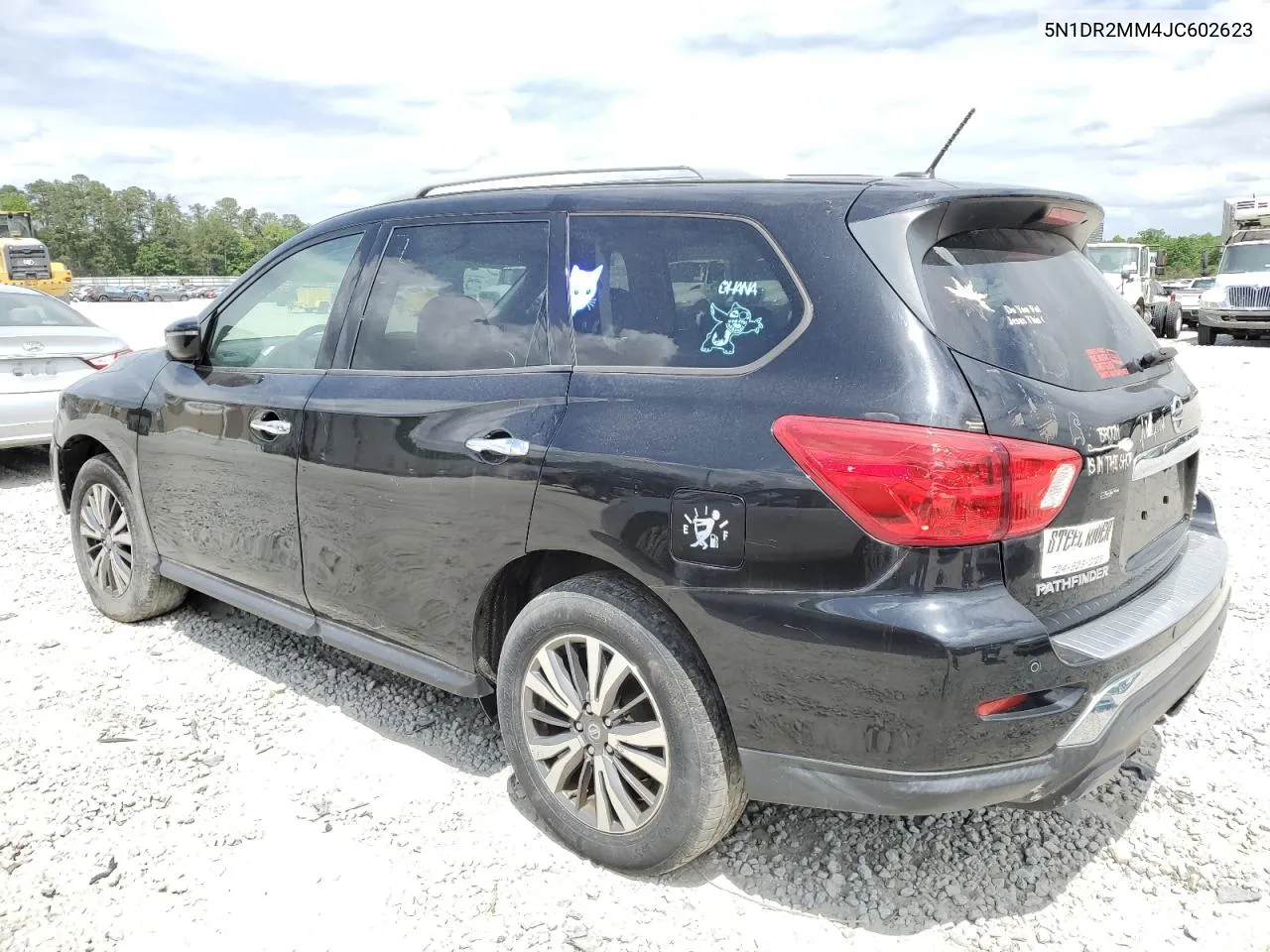 2018 Nissan Pathfinder S VIN: 5N1DR2MM4JC602623 Lot: 74609014