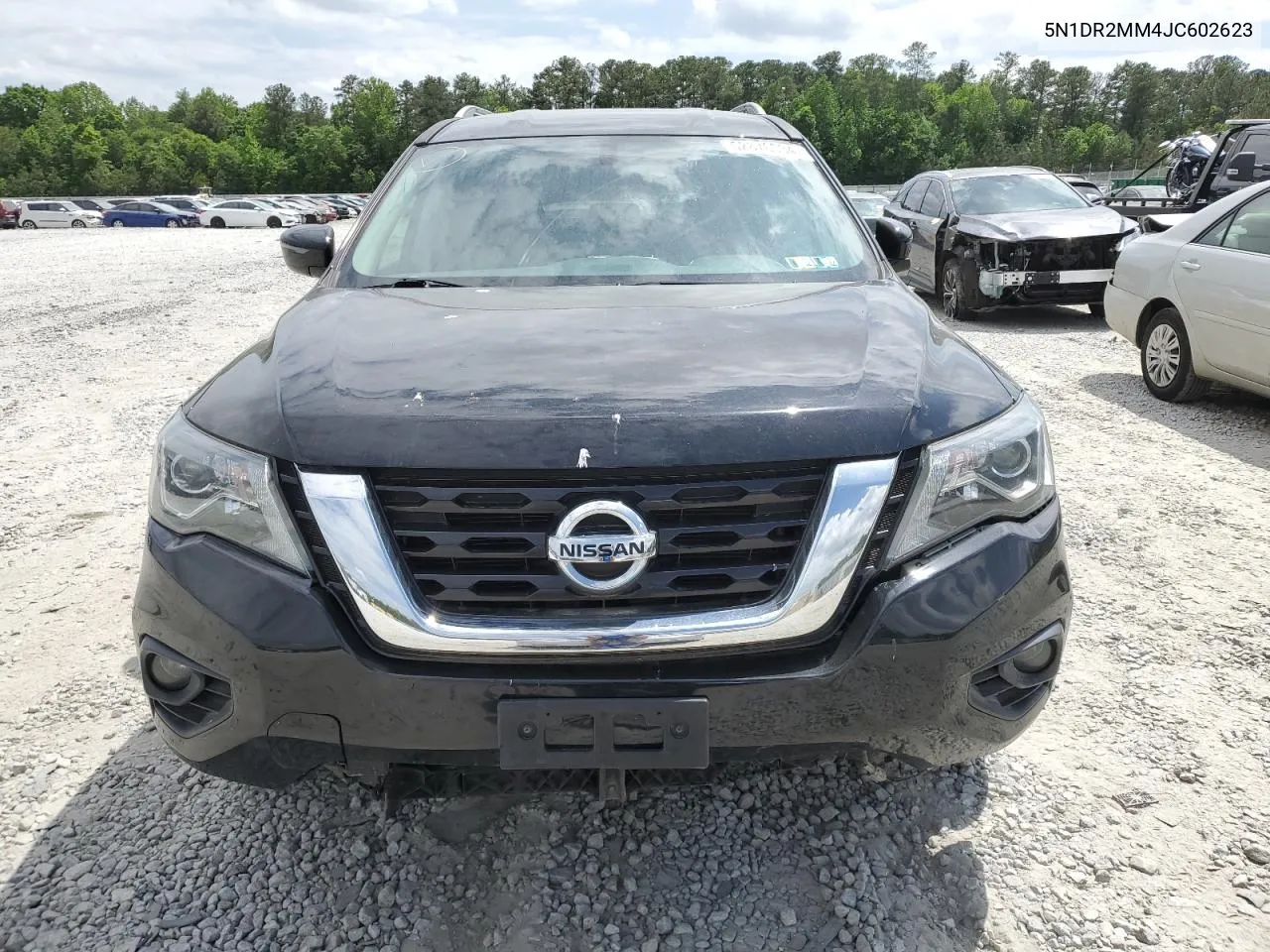 2018 Nissan Pathfinder S VIN: 5N1DR2MM4JC602623 Lot: 74609014