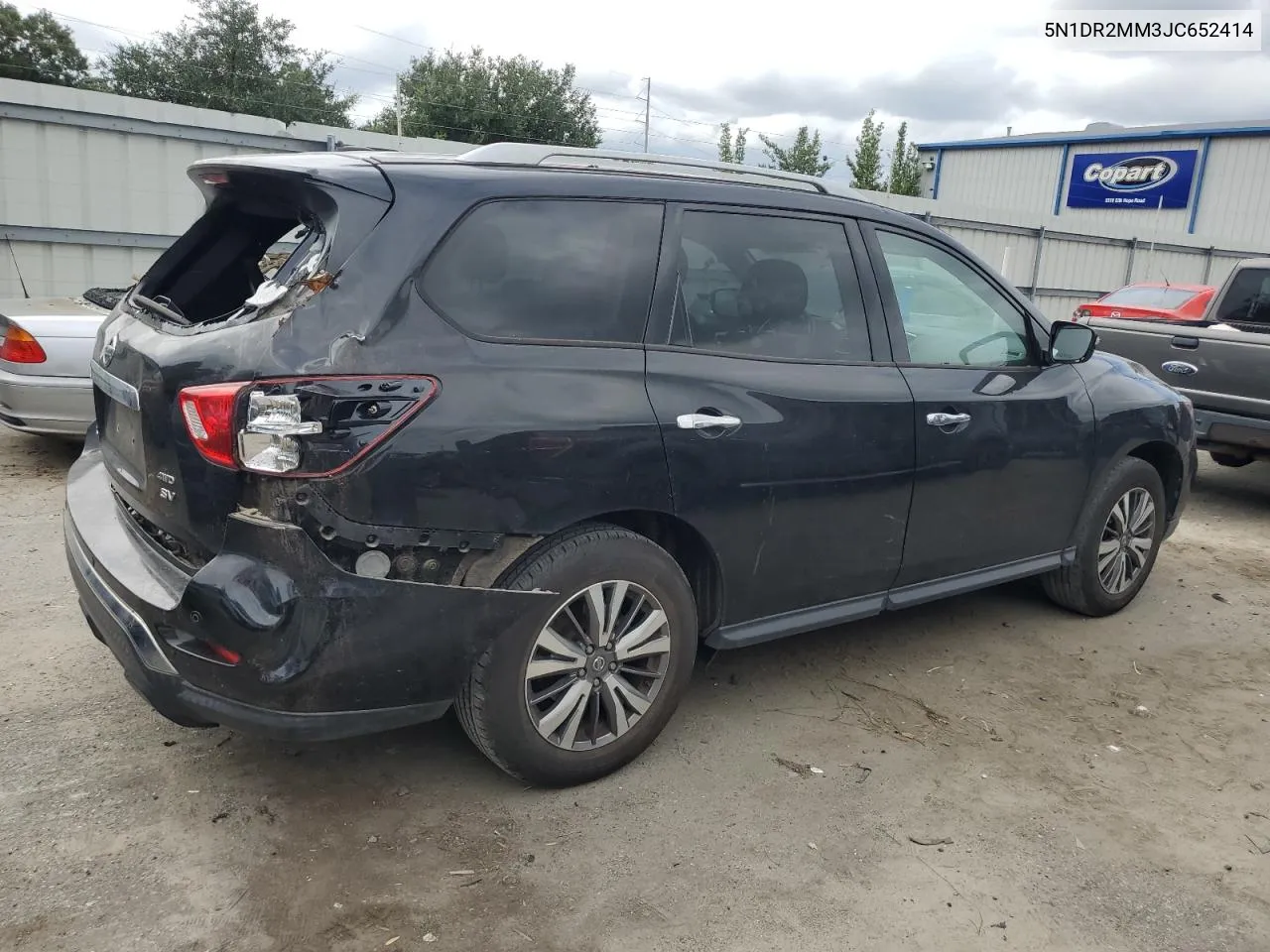 2018 Nissan Pathfinder S VIN: 5N1DR2MM3JC652414 Lot: 74629984