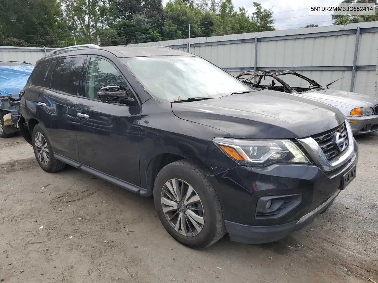 2018 Nissan Pathfinder S VIN: 5N1DR2MM3JC652414 Lot: 74629984