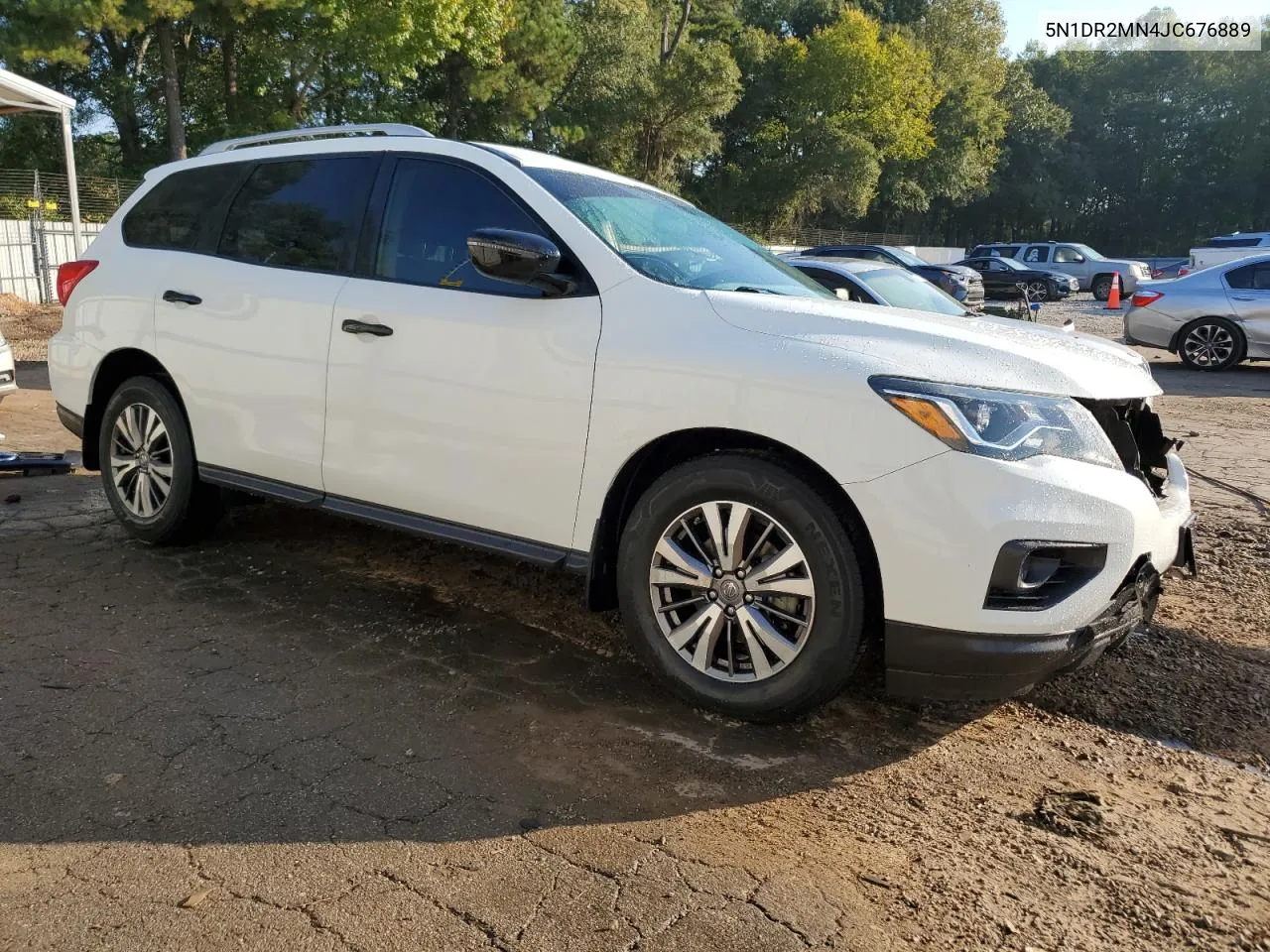 2018 Nissan Pathfinder S VIN: 5N1DR2MN4JC676889 Lot: 74960754