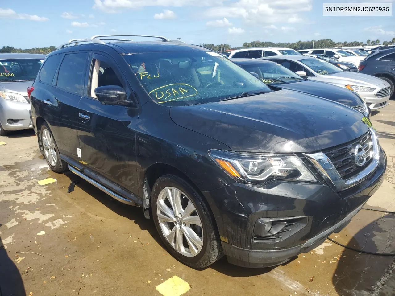 2018 Nissan Pathfinder S VIN: 5N1DR2MN2JC620935 Lot: 75133034