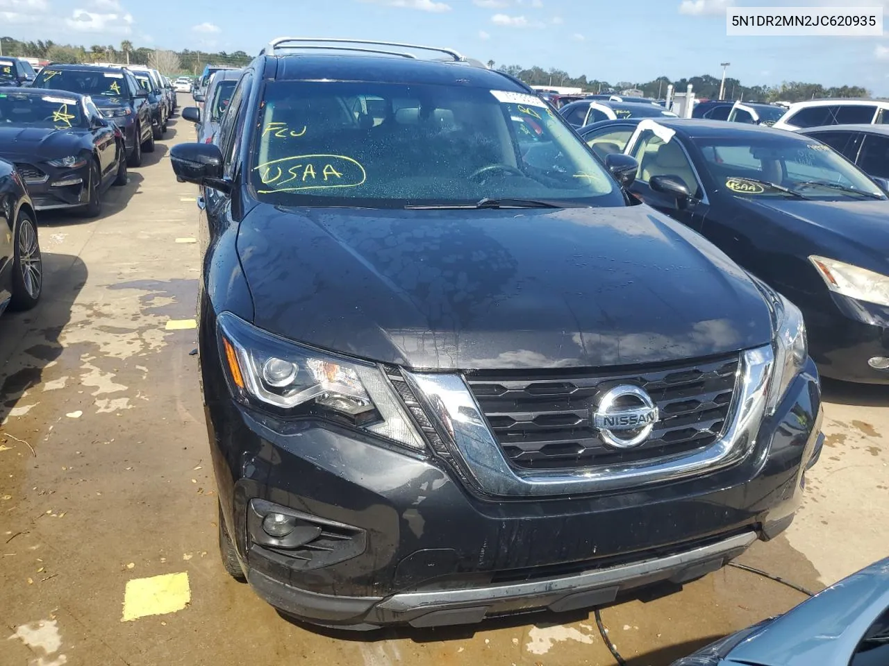 2018 Nissan Pathfinder S VIN: 5N1DR2MN2JC620935 Lot: 75133034