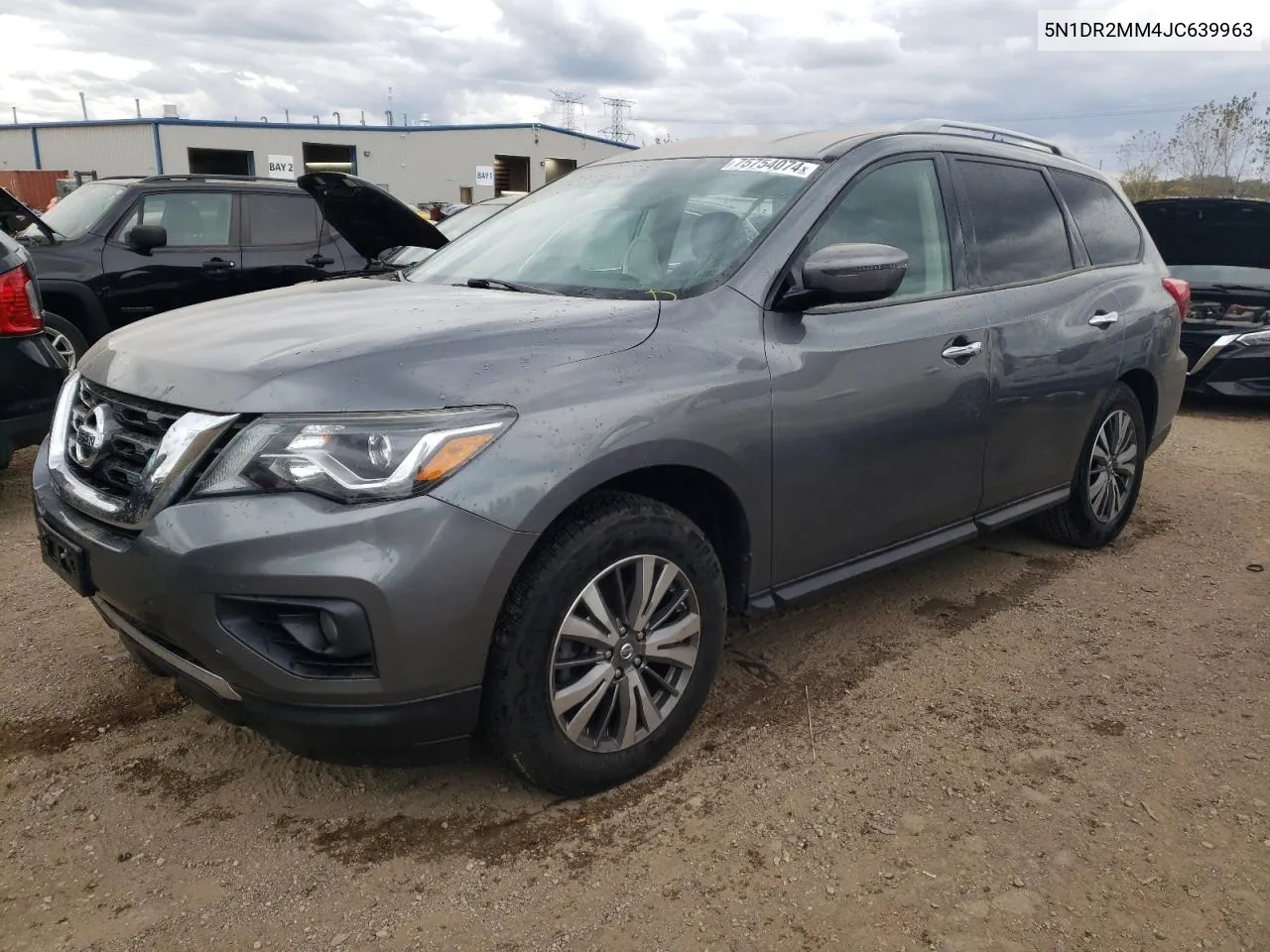 2018 Nissan Pathfinder S VIN: 5N1DR2MM4JC639963 Lot: 75754074