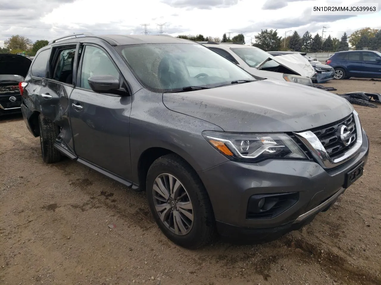 2018 Nissan Pathfinder S VIN: 5N1DR2MM4JC639963 Lot: 75754074