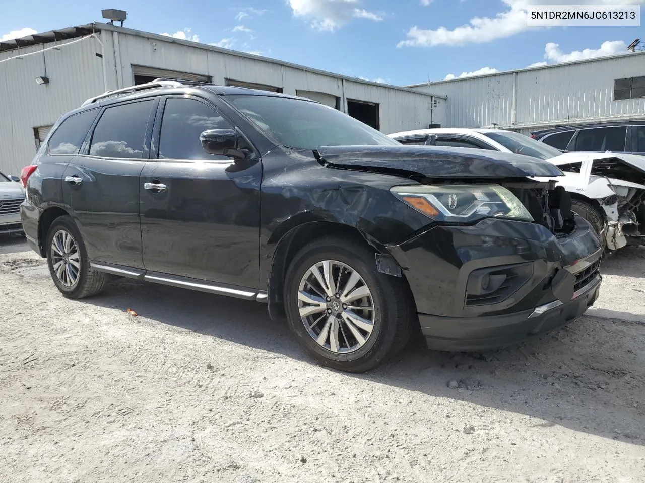 2018 Nissan Pathfinder S VIN: 5N1DR2MN6JC613213 Lot: 75913594