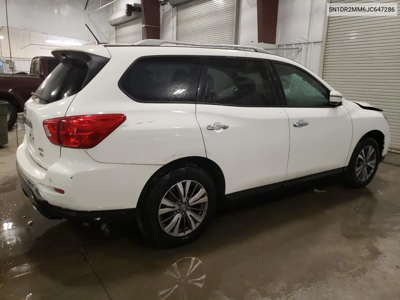 2018 Nissan Pathfinder S VIN: 5N1DR2MM6JC647286 Lot: 76081234