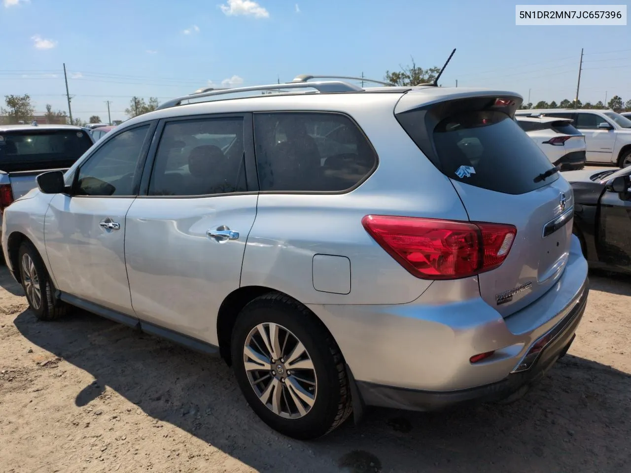 2018 Nissan Pathfinder S VIN: 5N1DR2MN7JC657396 Lot: 76095574