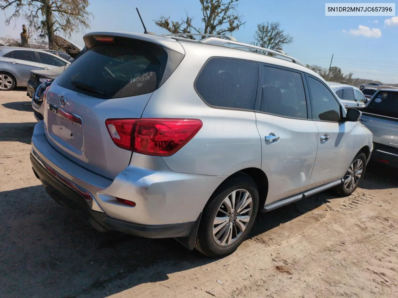 2018 Nissan Pathfinder S VIN: 5N1DR2MN7JC657396 Lot: 76095574