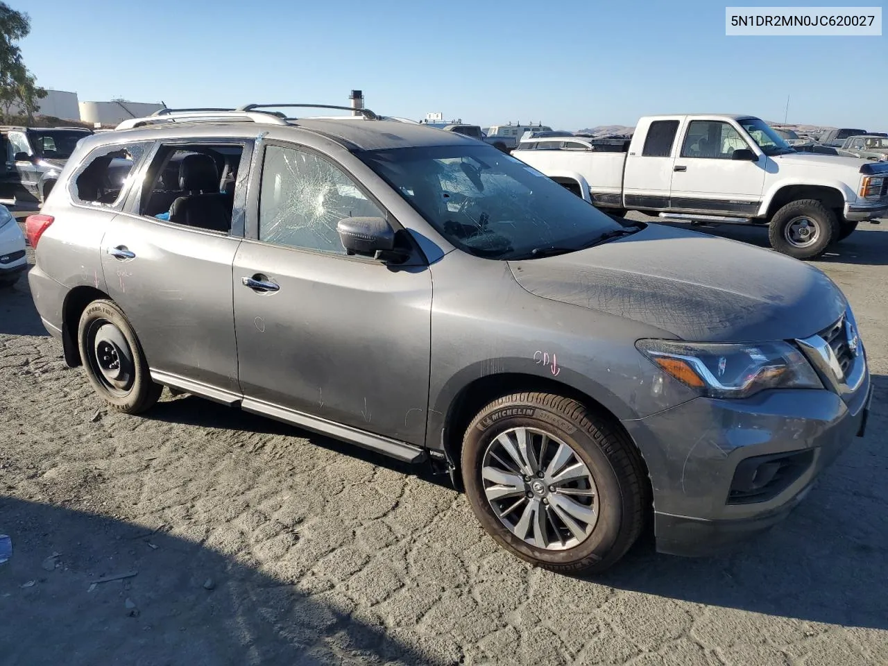 2018 Nissan Pathfinder S VIN: 5N1DR2MN0JC620027 Lot: 76141904