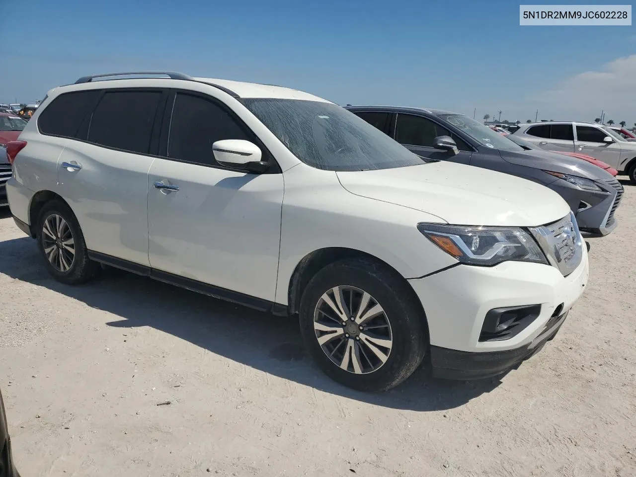 2018 Nissan Pathfinder S VIN: 5N1DR2MM9JC602228 Lot: 76198384