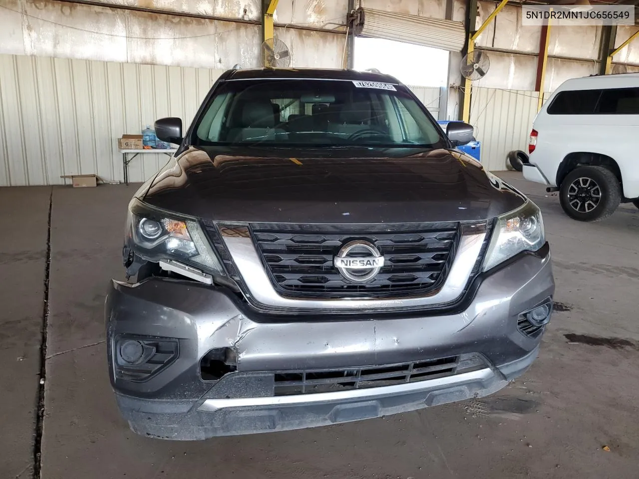 2018 Nissan Pathfinder S VIN: 5N1DR2MN1JC656549 Lot: 76259664