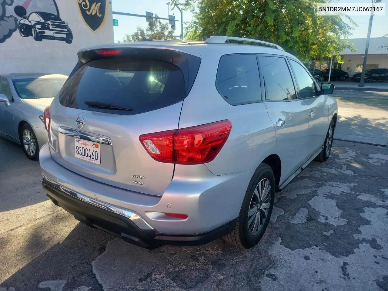 2018 Nissan Pathfinder S VIN: 5N1DR2MM7JC662167 Lot: 76416704